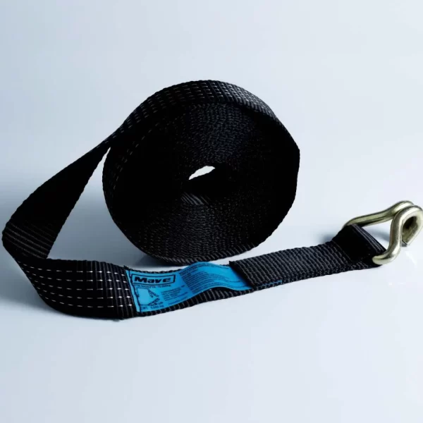 conjunto de cinta e catraca para pesos de até cinco mil quilogramas