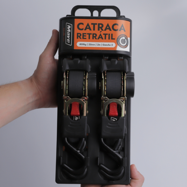 Cinta com Catraca Retrátil
